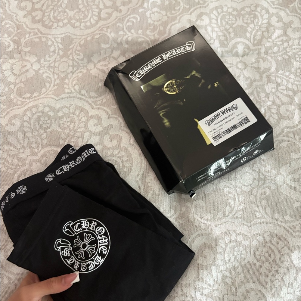 Chrome Hearts Black Leggings